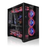 AMD Ryzen 9 7900X, 12x 4,70 GHz,Gigabyte X670 Aorus Elite, P.AM5,AMD Radeon RX 6900 XT 16 Go,Lian Li PC-O11 Dynamique - noir,32 Go DDR5-6000 | ADATA XPG Lancer RVB,Écran LCD Corsair Hydro Series iCUE H150i Elite,SSD 1 To | Crucial P2,850 watts 80 PLUS OR ,2x Ensemble de 3 - Corsair iCUE QL120, noir, 120mm,Audio HD intégré