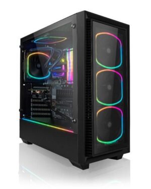 Intel Core i7-11700F, 8 x 2,50 GHz,GeForce RTX 3050 | MSI Gaming X 8G,Enermax Starry Fort SF30,16 Go DDR4-3600 | Corsair Vengeance RGB PRO, noir,Corsair Hydro Series iCUE H60i RGB Pro XT,SSD 1 To | Crucial MX500,600 watts 80 PLUS | énergie maximale,4x Enermax SquA RVB, 120mm