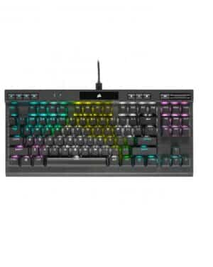 CLAVIER GAMER CORSAIR K70 RGB PRO MX Speed Silver PC GAMER