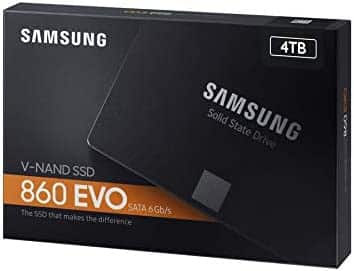 Samsung SSD Interne 860 4 To