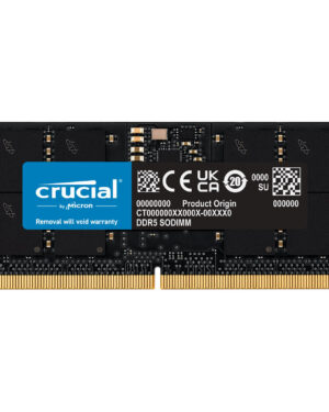 Mémoire Crucial 8G (1x8G) DDR5-4800 Tray*CT8G48C40S8U5T