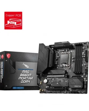 Carte mère MSI MAG B660M MORTAR DDR4 - micro ATX - LGA1700 - B660