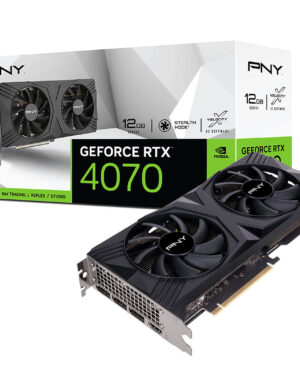 PNY GEFORCE RTX 4070 12GB : édition VERTO avec double ventilateur et DLSS 3