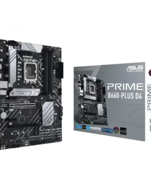 ASUS PRIME B660-PLUS D4 - Carte mère Intel avec support mémoire DDR4