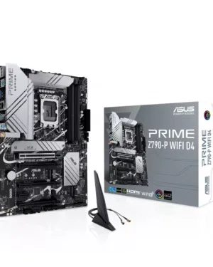 ASUS PRIME Z790-P WIFI D4: une carte mère avec Wi-Fi intégré pour une connectivité sans fil rapide.