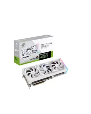 ASUS ROG STRIX RTX 4080 O16G WHITE - Carte graphique performante