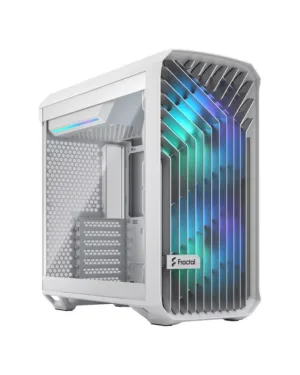 Torrent Compact RGB White TG Clear Tint - Produit RGB compact avec revêtement en verre trempé clair