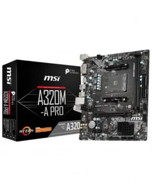 MSI A320M-A PRO - carte mère micro ATX Socket AM4 AMD A320