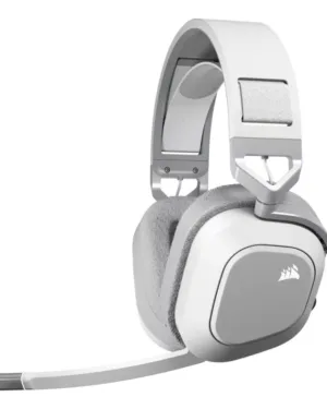 Casque sans fil Corsair HS80 MAX, blanc