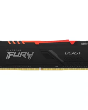 Mémoire Kingston FURY Beast RGB - 16 Go - DDR4 - DIMM 288 broches - 3200 MHz / PC4-25600 - sans tampon