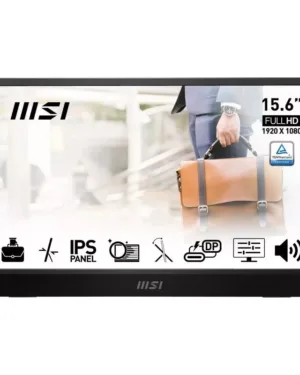 Écran plat de PC MSI Pro MP161 39,6 cm (15.6") Full HD LED Noir