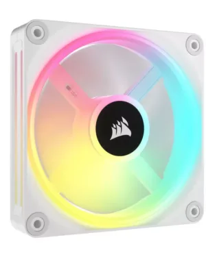Kit d'extension ventilateur CORSAIR PWM 120 mm iCUE LINK QX120 RGB - WH