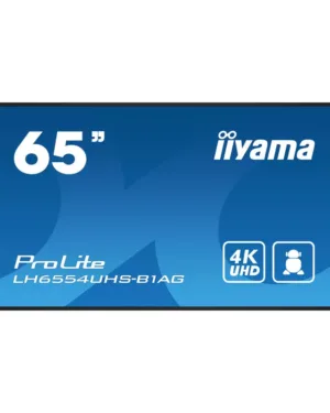 IIYAMA LH6554UHS-B1AG : Un écran de haute qualité pour une expérience cinématographique immersive.