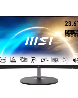 Écran plat de PC MSI Pro MP241CA, 59,9 cm (23.6"), résolution 1920 x 1080 pixels Full HD, couleur noir