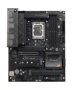 ASUS PROART B760-CREATOR D4, LGA 1700, ATX pour la création optimisée de contenu.
