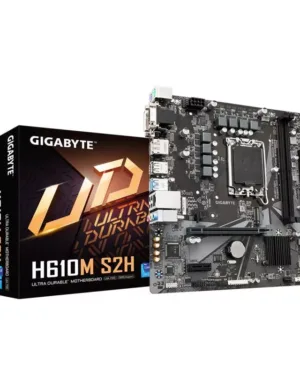 Carte mère GIGABYTE H610M S2H avec DDR5