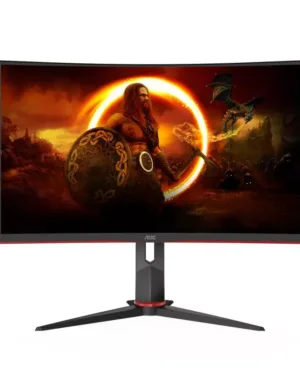 Moniteur AOC CQ27G2S/BK - Écran de qualité, 27 pouces, couleur noir.