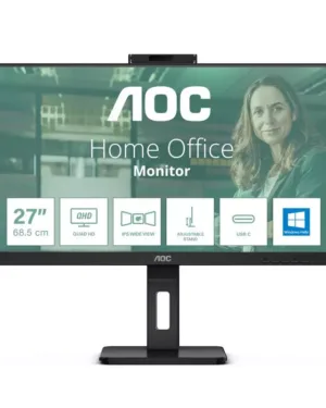 Écran plat de PC 27" AOC Q27P3QW Quad HD Noir 2560 x 1440 pixels