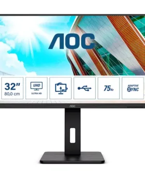 Écran plat PC 80 cm 31.5" 4K Ultra HD LED Noir