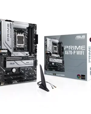 ASUS X670-P WIFI : carte mère PRIME pour une connectivité optimale.
