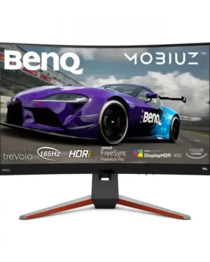 Écran LED incurvé BenQ Mobiuz EX3210R de 32" avec HDR.