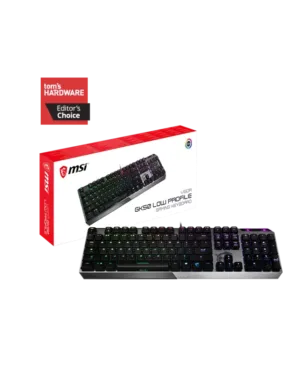 Clavier MSI VIGOR GK50 LOW PROFILE - Français