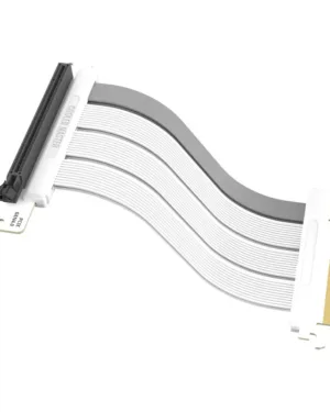 Cable Riser PCIe 4.0 x16 Blanc Cooler Master - 200mm