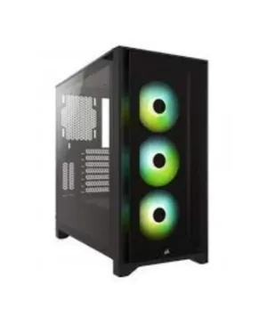 CORSAIR iCUE 4000X RGB : tour pour PC format ATX avec éclairage LED RGB