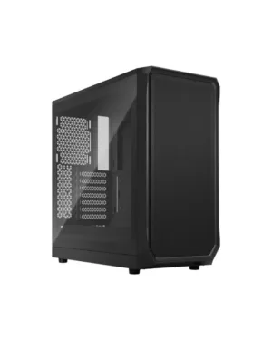Fractal Design Focus 2 : Boîtier noir en verre trempé transparent