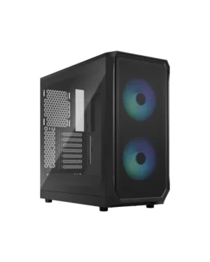 Fractal Design Focus 2 Noir RGB Verre Trempé Teinté Claire