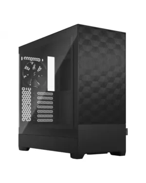 Fractal Design Pop Air, boîtier noir avec vitre transparente teintée en verre trempé