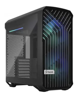 Boîtier compact Fractal Design Torrent - Noir/Verre trempé teinté - ATX étendu - RGB