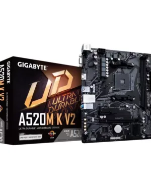 Carte mère AMD A520 Gigabyte A520M K V2 AM4 micro ATX Slot