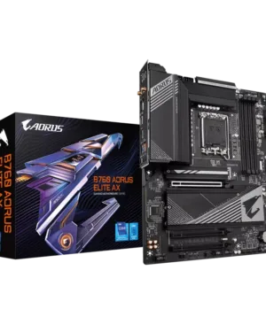 GIGABYTE B760 AORUS ELITE AX : Une carte mère puissante pour des performances optimales.