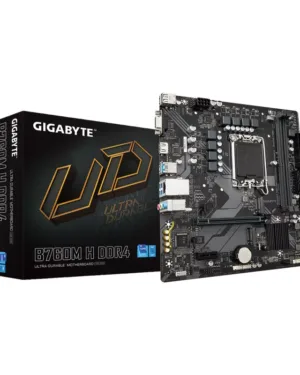 GIGABYTE B760M H DDR4 - Carte mère avec prise en charge DDR4