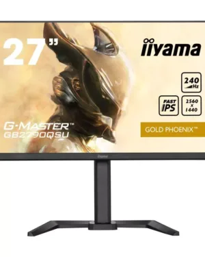 IIYAMA GB2790QSU-B5 - Moniteur 27 pouces QHD (2560 x 1440), 1 ms, FreeSync, Réglable en hauteur