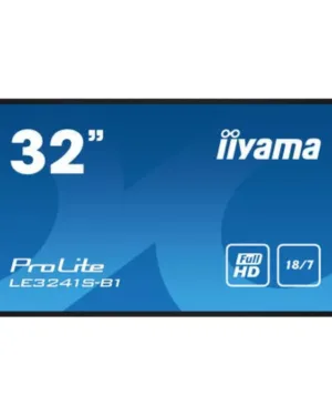 Panneau plat de signalisation numérique iiyama LE3241S-B1 Full HD 80 cm (31.5") Noir 18/7