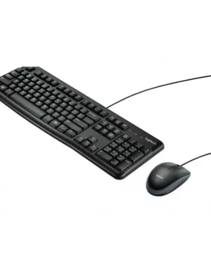 Logitech Desktop MK120 - Keyboard and Mouse Set - French