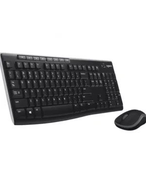 Logitech MK270 Wireless Combo - Keyboard and Mouse Set - French