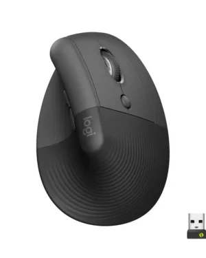 Logitech Souris LIFT RIGHT VERTICAL ERGO Bluetooth - Graphite