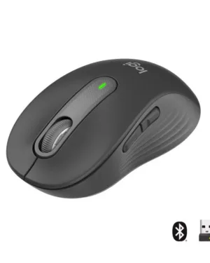 Souris Logitech M650 pour droitier RF sans fil + Bluetooth, optique 4000 DPI.