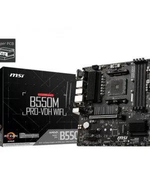 Carte mère MSI B550M PRO-VDH WIFI - micro ATX - Socket AM4 - AMD B550