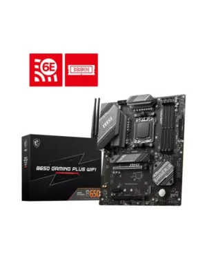 Carte mère MSI B650 GAMING PLUS WIFI avec emplacement AM5 ATX (AMD B650)