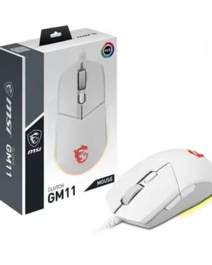 Souris MSI Clutch GM11 - USB - blanc