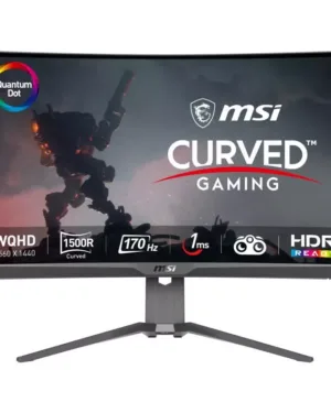 Écran plat de PC MSI MAG 275CQRF QD - 27" (68,6 cm) - Wide Quad HD 2560 x 1440 pixels - Noir