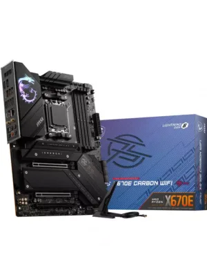Carte-mère MSI MPG X670E CARBON WIFI - ATX - Socket AM5 - AMD X670