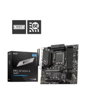 Carte mère MSI MB PRO B760M-A WIFI Intel B760 LGA 1700 micro ATX