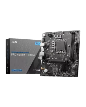 Carte mère MSI PRO H610M-E DDR4
