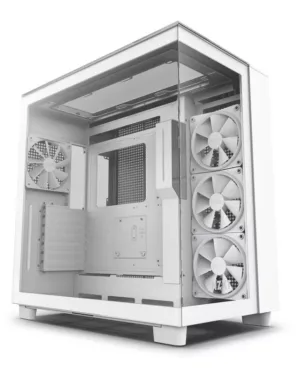 NZXT H9 Elite Blanc - Boîtier de PC Moyen Tour avec Panneaux Latéraux en Verre Trempé
