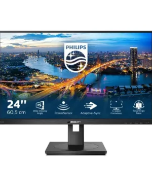 Ecran LED Philips B Line 242B1/00 60,5 cm (23.8") Full HD 1920 x 1080 pixels Noir